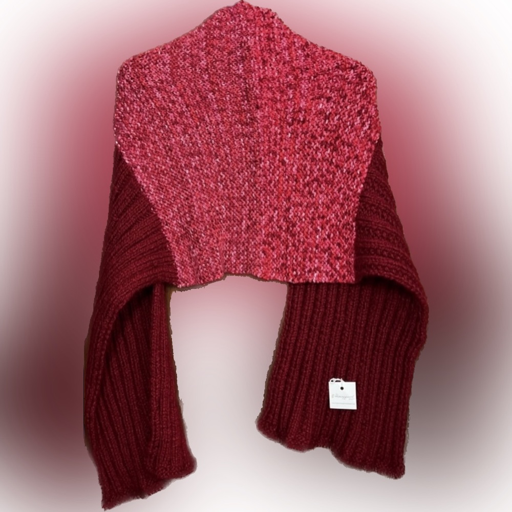 💥NEW Scarf Crochet Handmade Multi-Color Wrap Around Fringe Sweater Sash Sweater